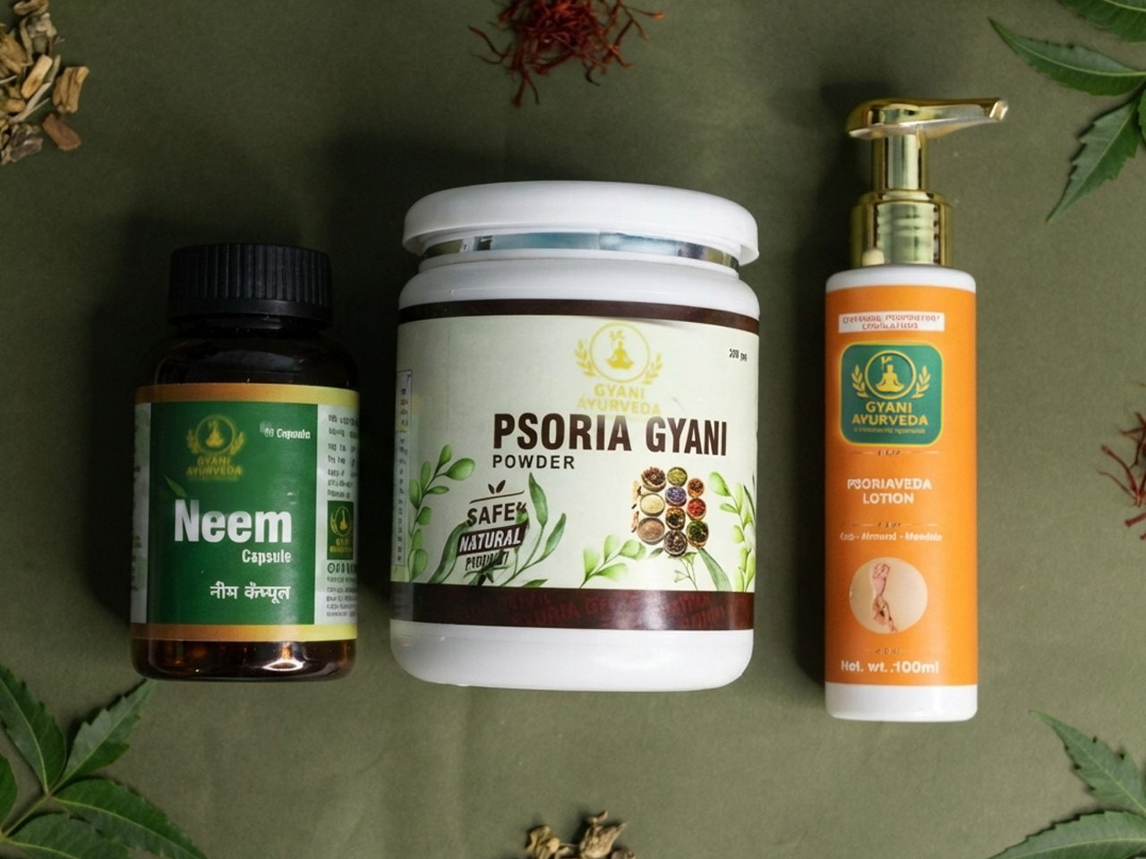 Psoriasis Powder + Lotion + Tablet (KIT) - Image 2